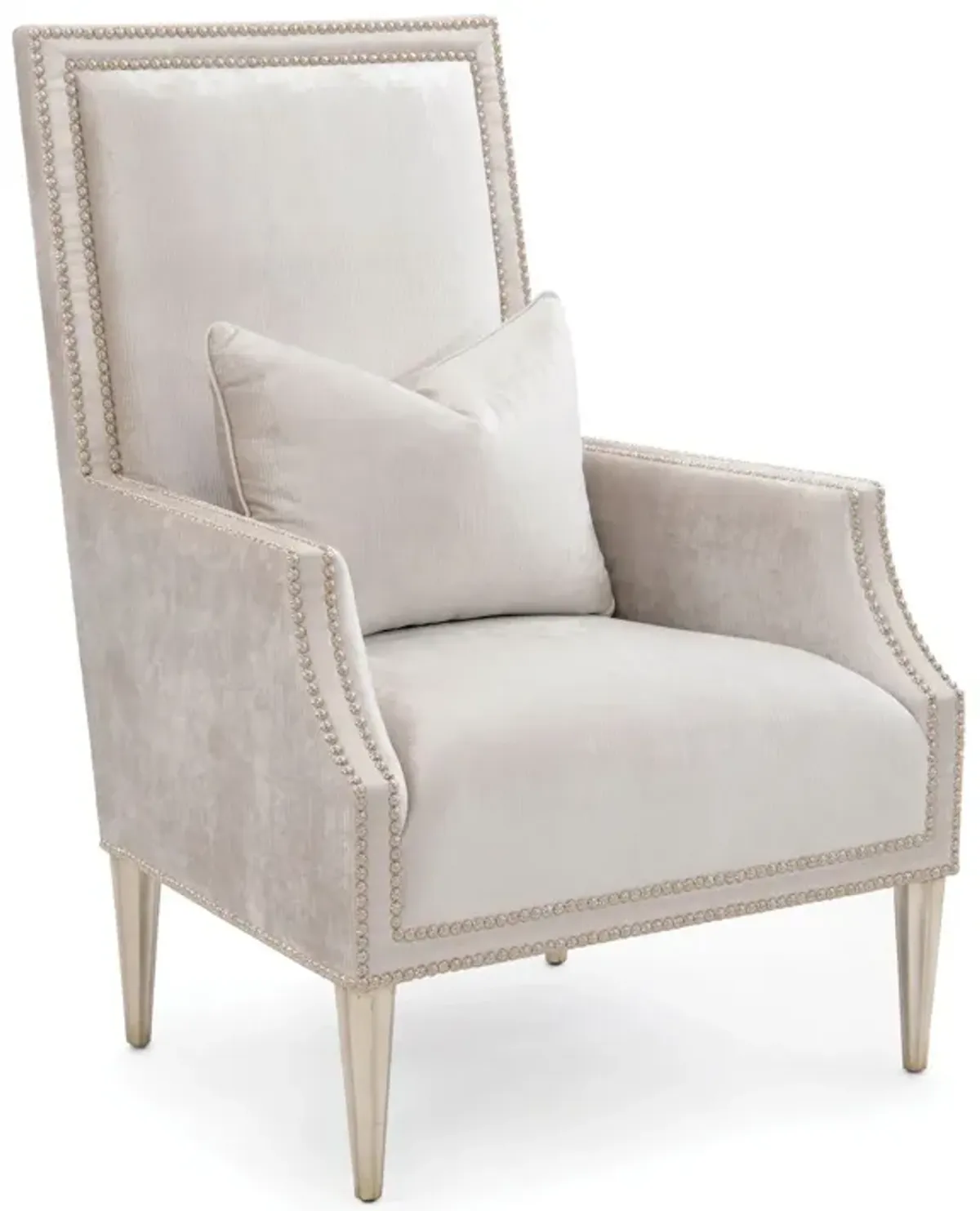 Bel Air Silver Armchair