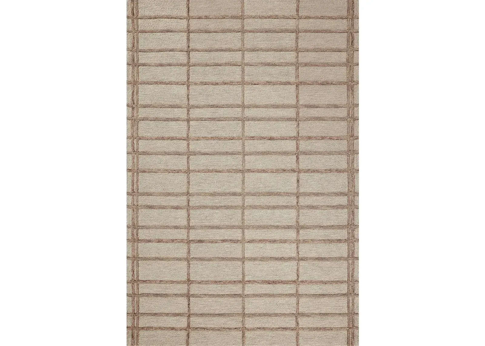 Bradley BRL-04 Rose / Blush 7''9" x 9''9" Rug by Chris Loves Julia