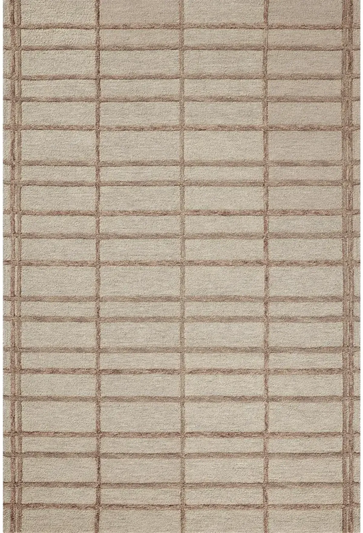 Bradley BRL-04 Rose / Blush 7''9" x 9''9" Rug by Chris Loves Julia