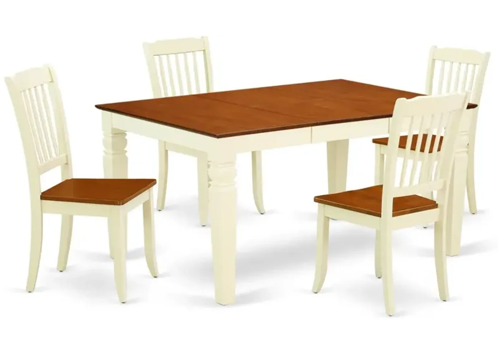 Dining Room Set Buttermilk & Cherry