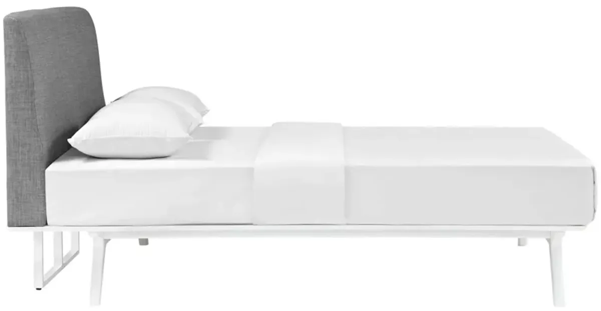 Modway - Tracy Full Bed White Gray