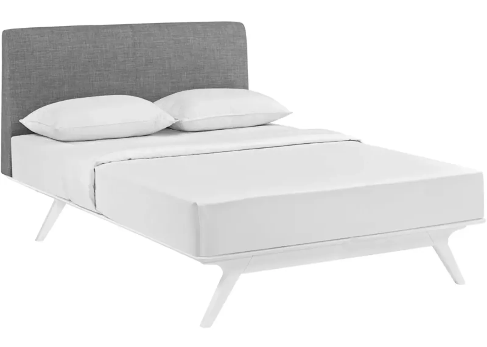 Modway - Tracy Full Bed White Gray