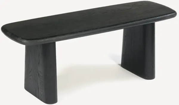 Laurel Dining Bench - Charcoal