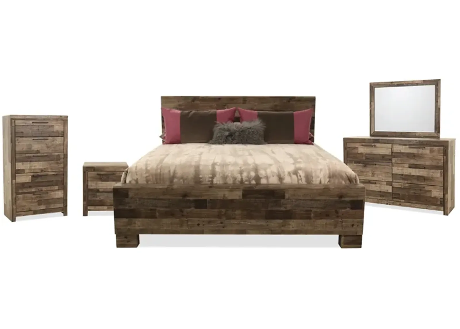 Derekson 5 Piece Bedroom Set