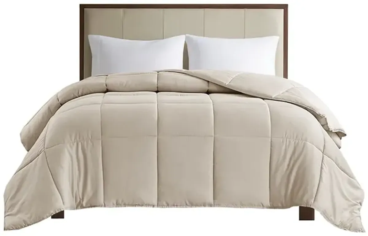 Gracie Mills Monica 300 Thread Count Cotton Shell Luxury Down Alternative Comforter