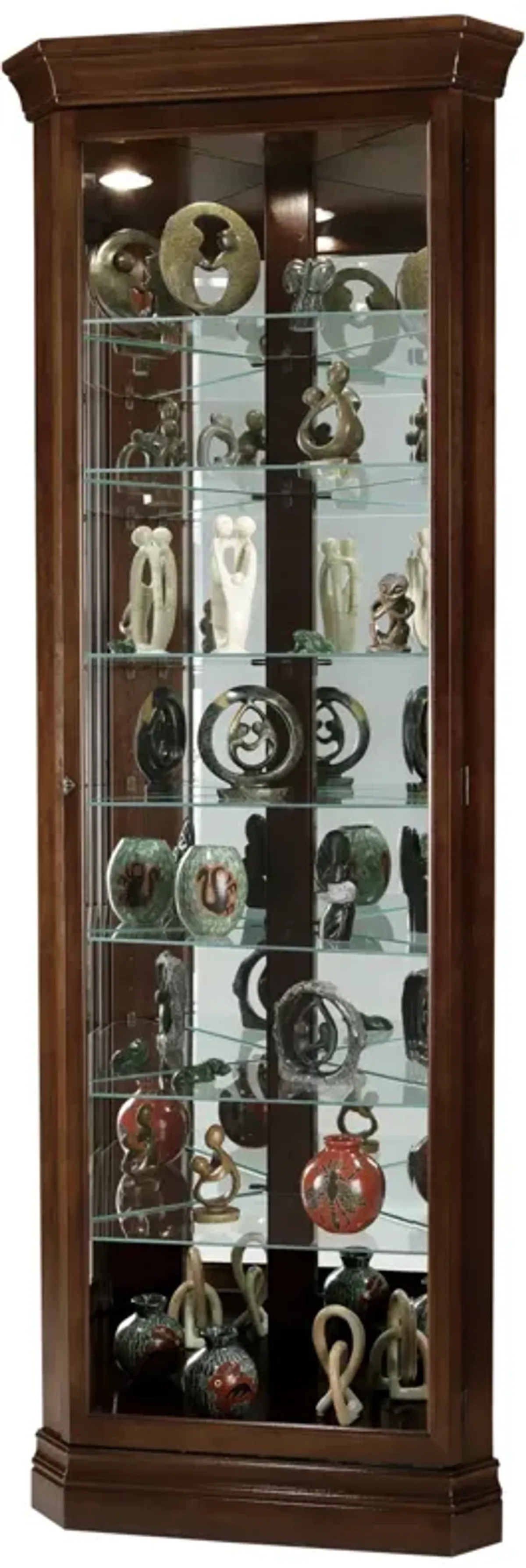 680483 Drake Corner Curio Cabinet