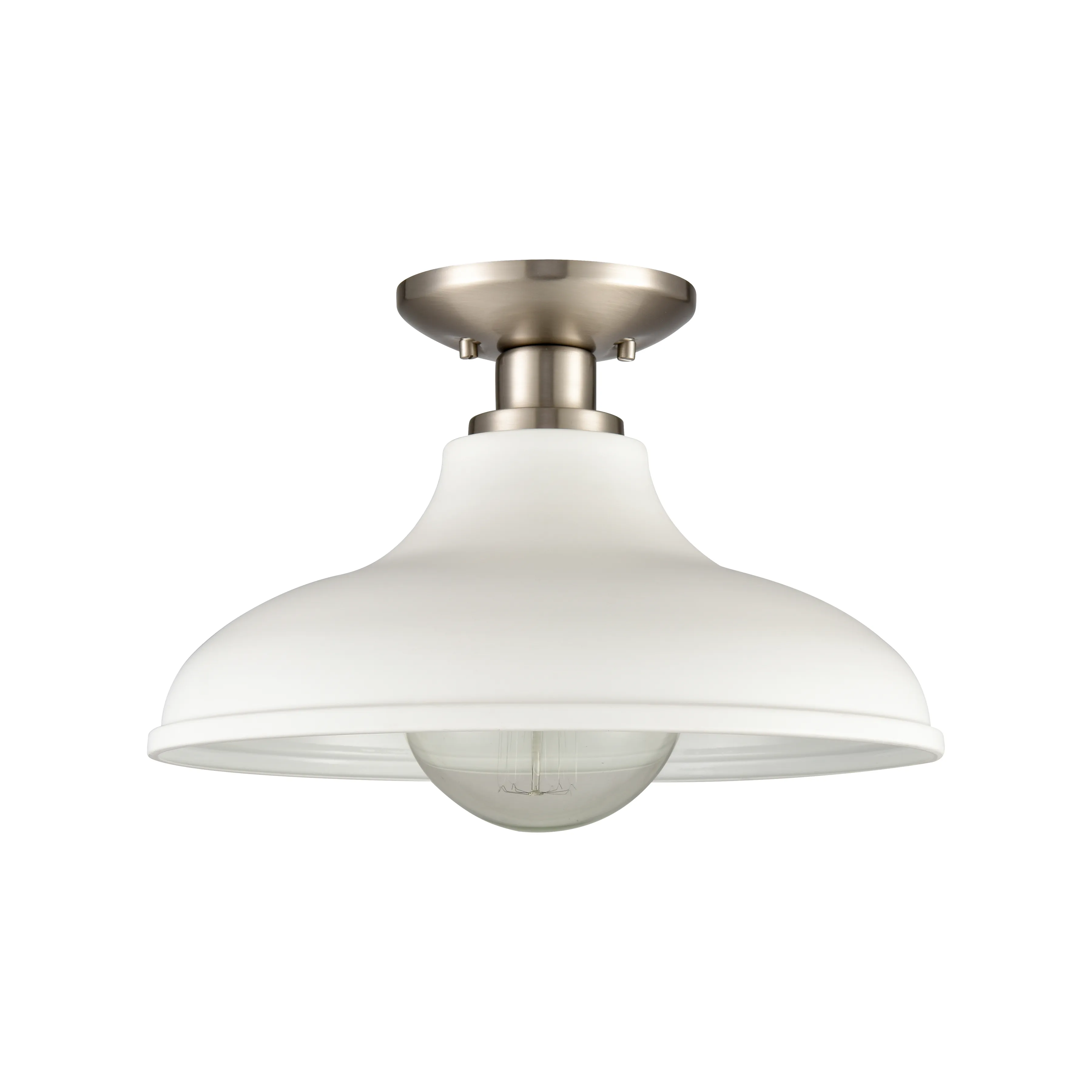 Grenville 13'' Wide 1-Light Semi Flush Mount