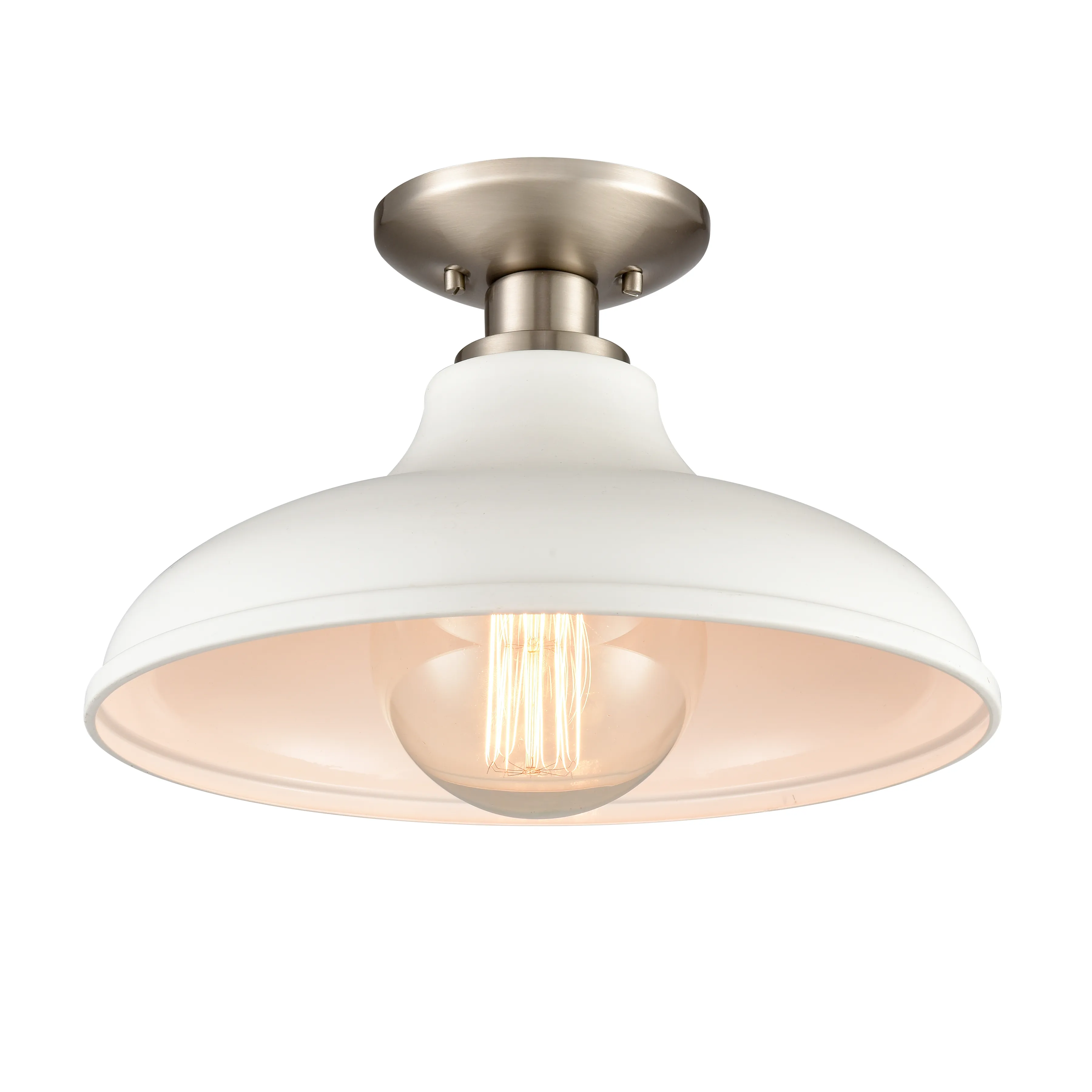 Grenville 13'' Wide 1-Light Semi Flush Mount