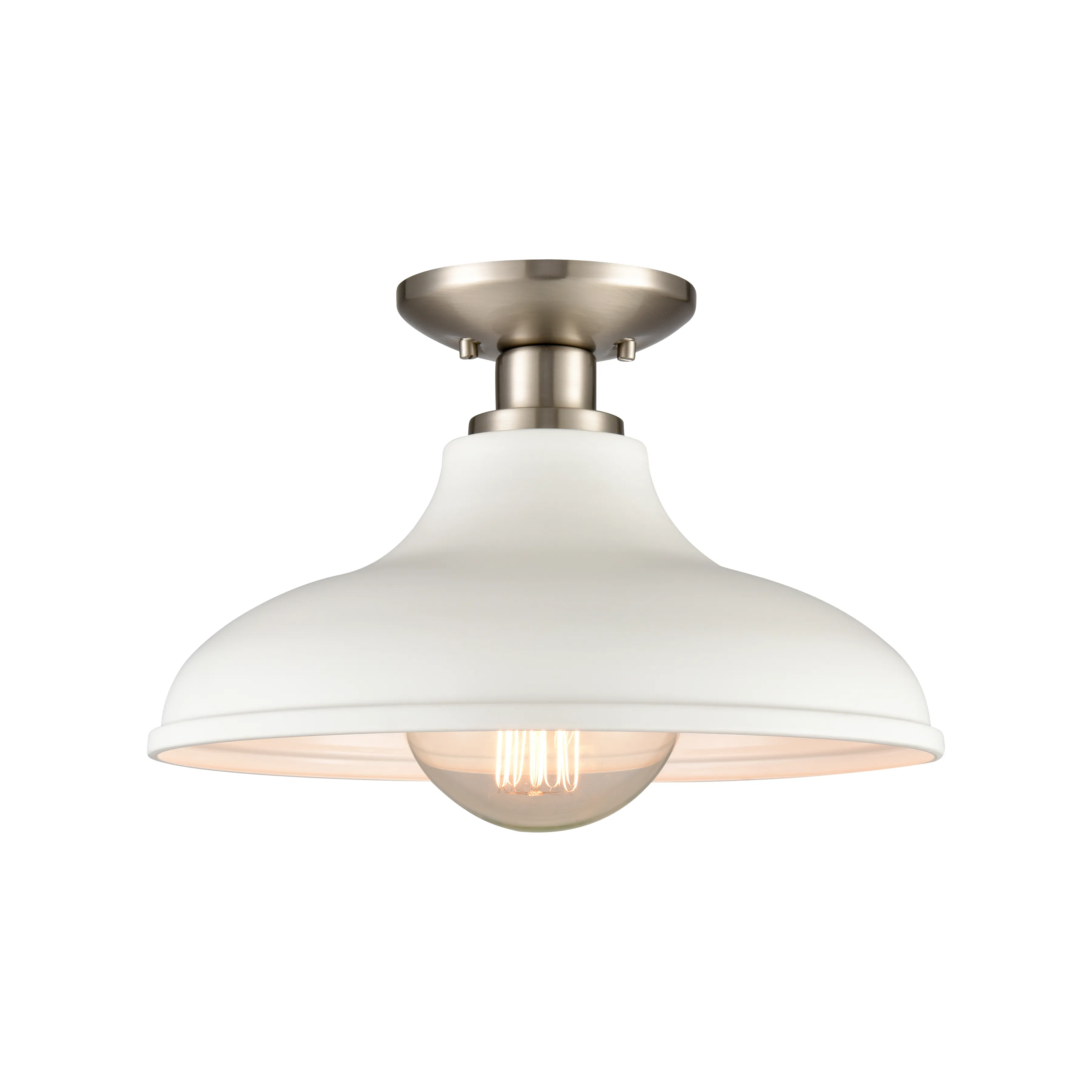 Grenville 13'' Wide 1-Light Semi Flush Mount