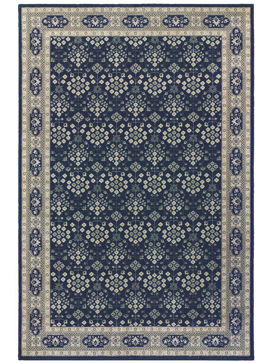 Richmond 7'10" Navy Rug