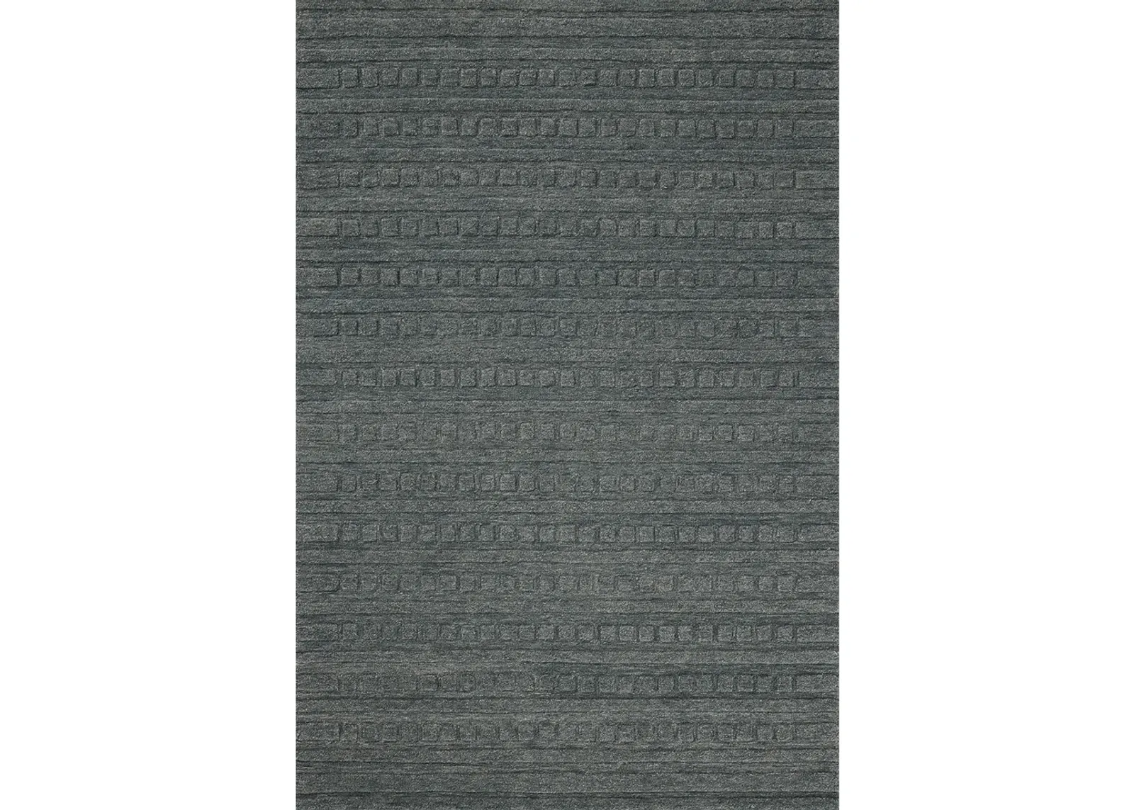 Bradley BRL-05 Teal / Teal 2''6" x 9''9" Rug by Chris Loves Julia