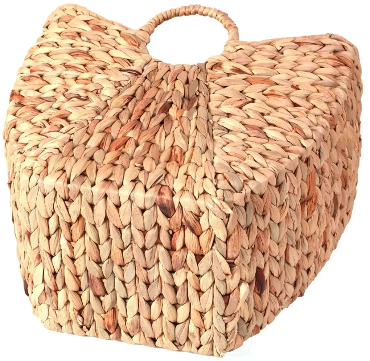 Large Wicker Laundry Basket with Round Handles