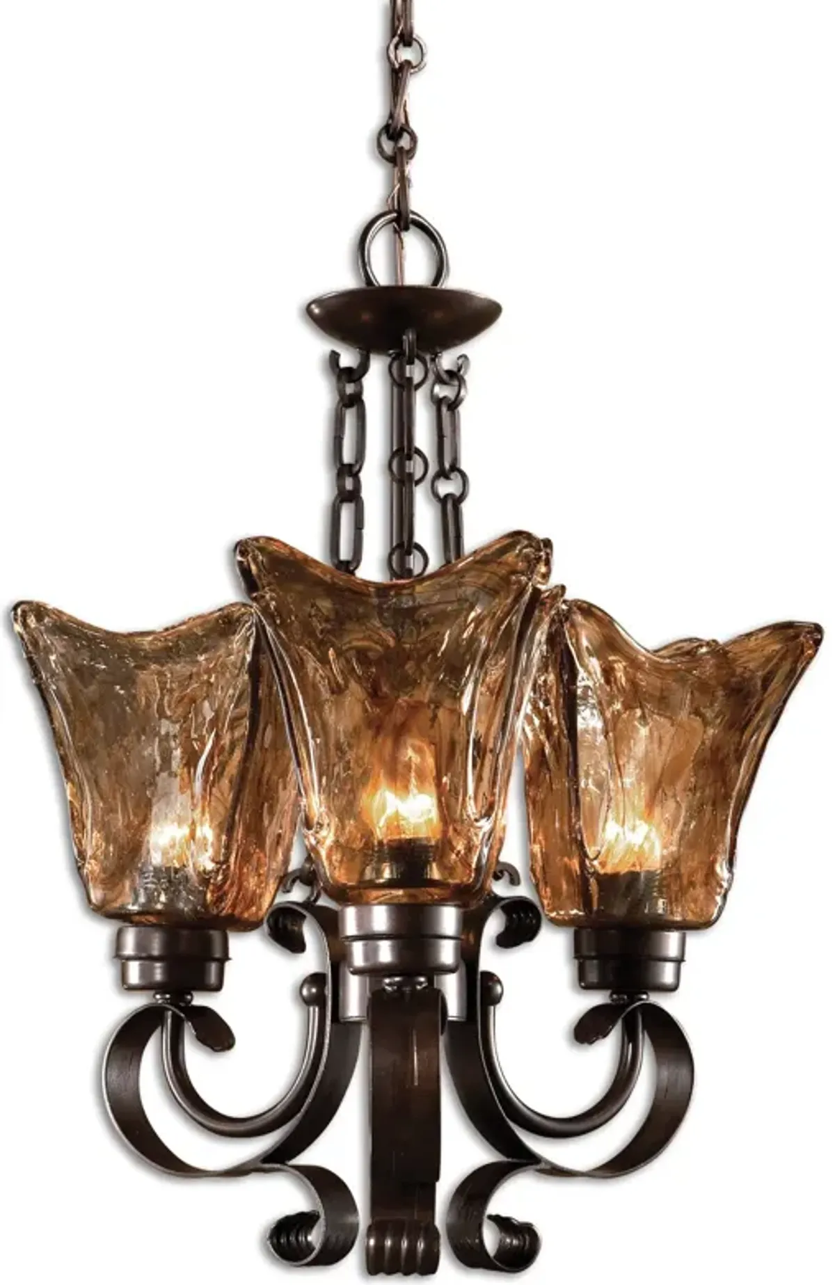 Uttermost Vetraio 3lt Oil Rubbed Bronze Chandelier