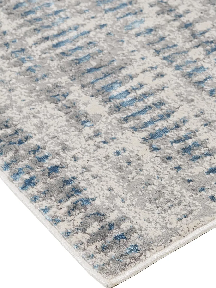 Azure 3402F Blue/Gray/Ivory 2'10" x 7'10" Rug