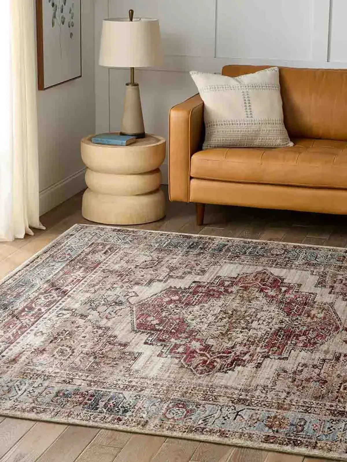 Leila Emory Red 8' x 10' Rug