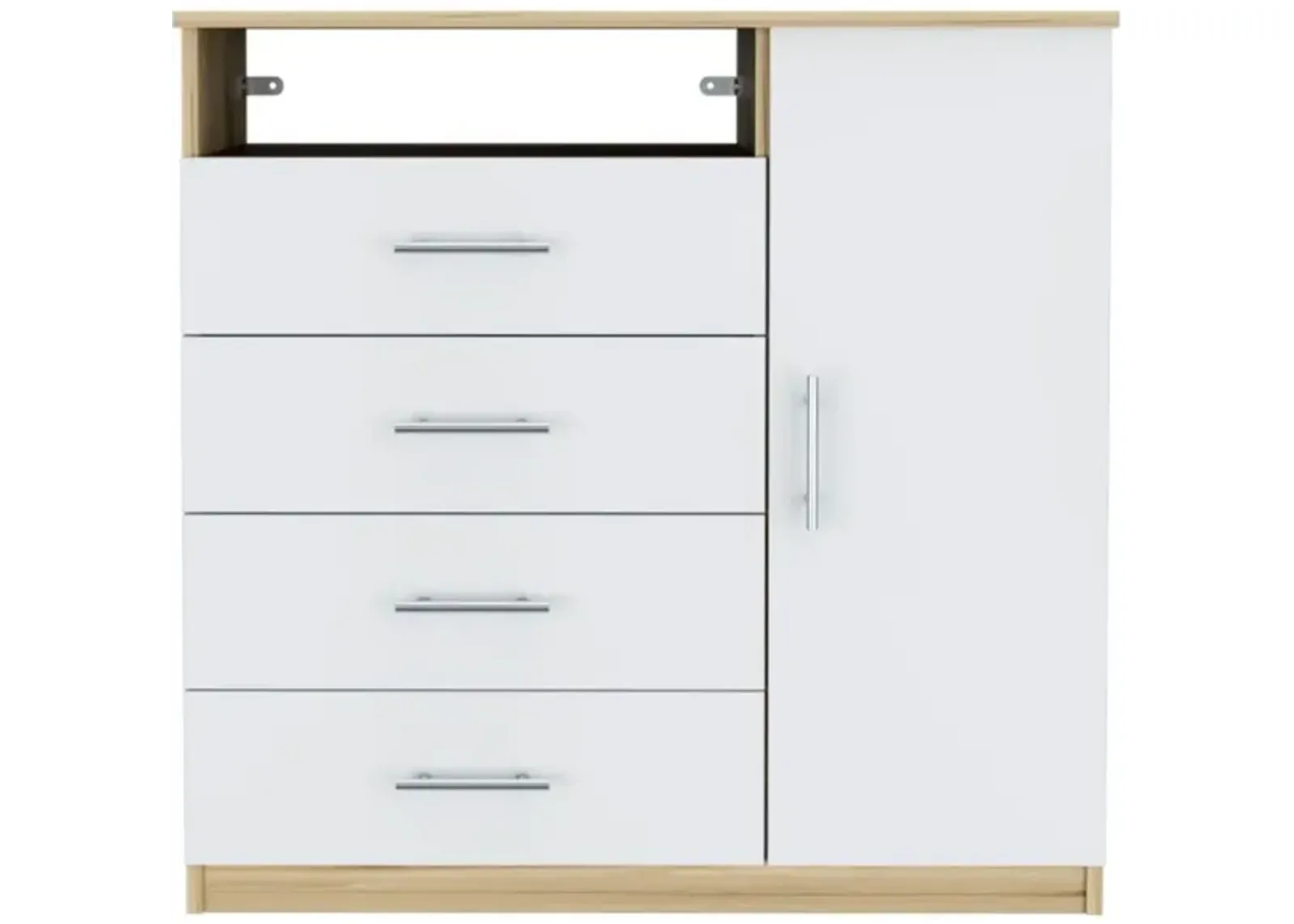 Dresser Beaufort, Bedroom, Light Oak / White