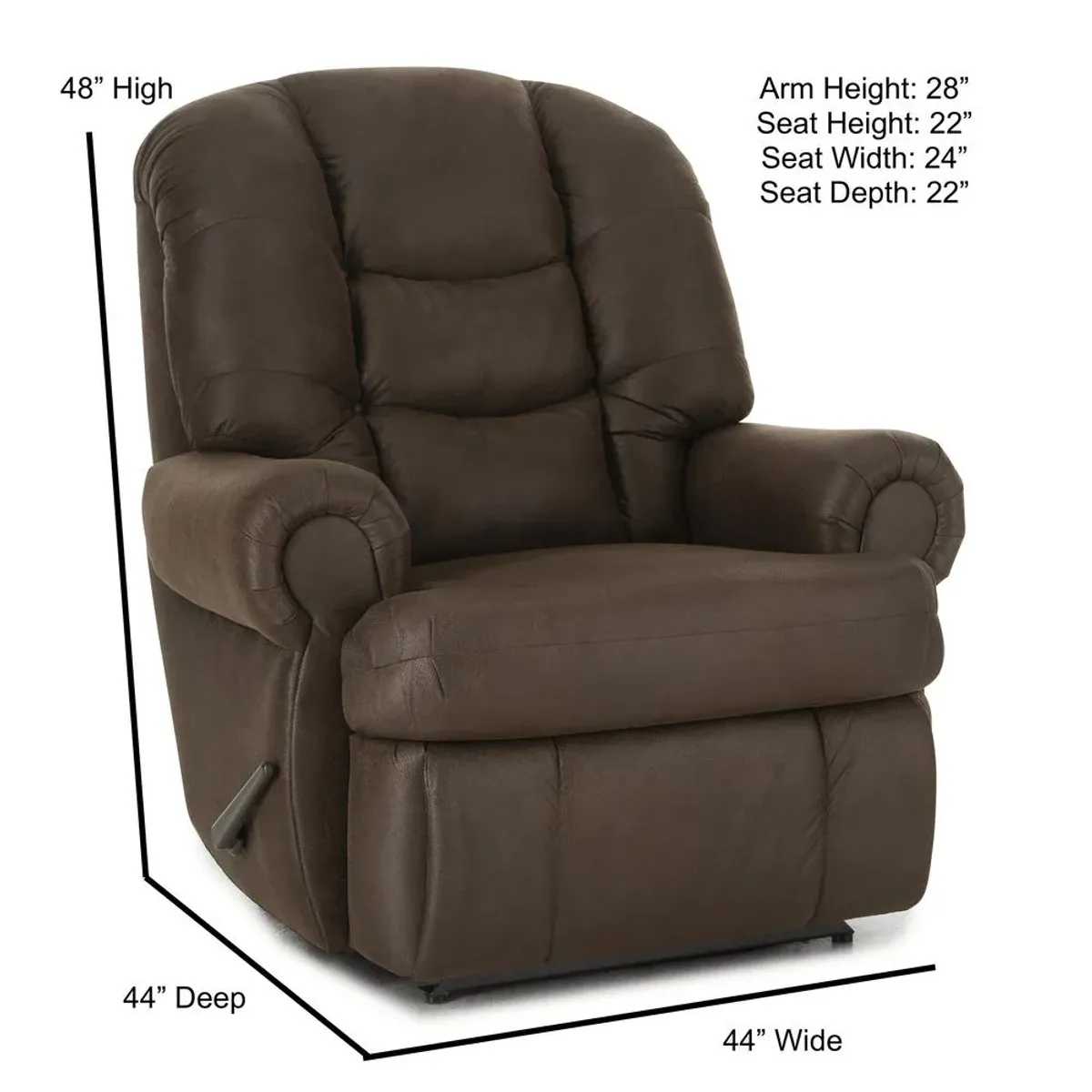 Motion Ease Lennox Big Man's Recliner