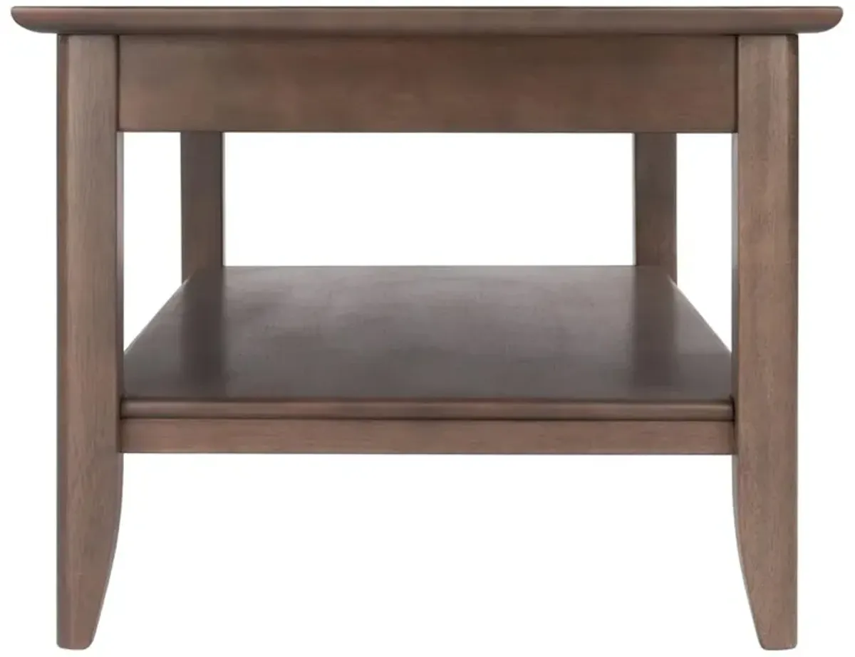 Santino Coffee Table, Oyster Gray