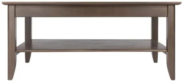 Santino Coffee Table, Oyster Gray