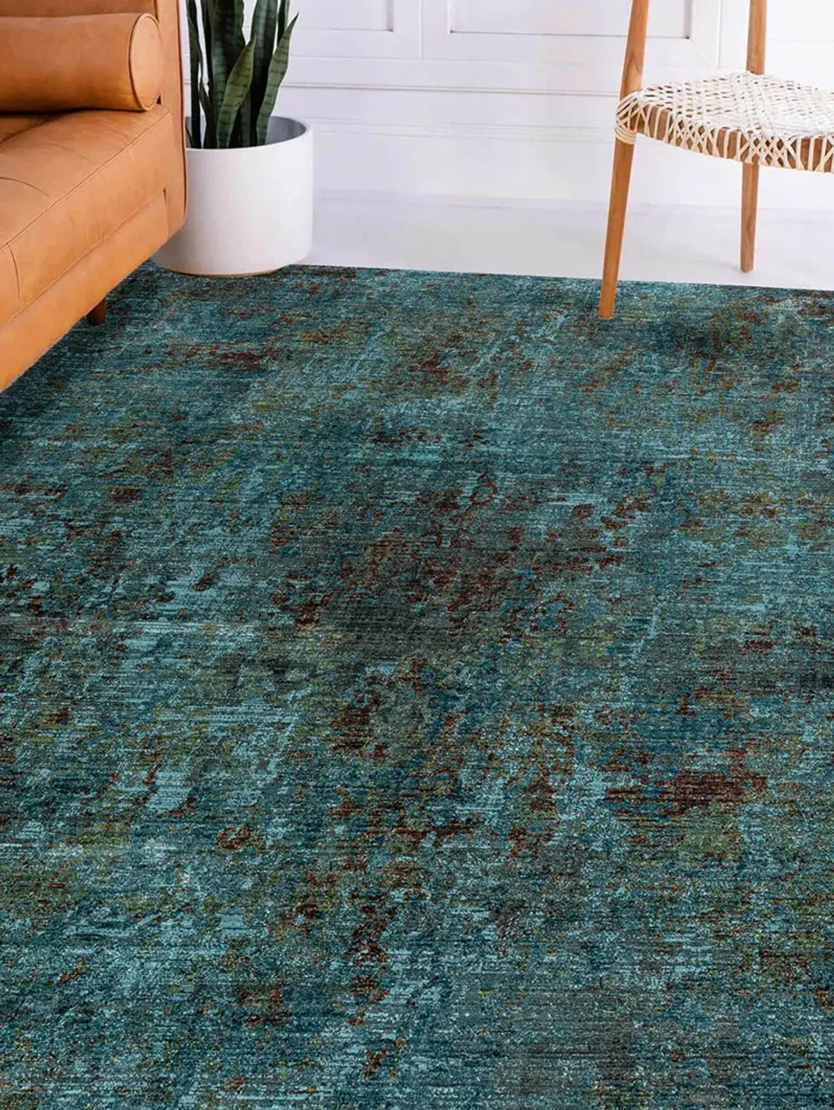 Lomita LO4 Blue 20" x 30" Rug