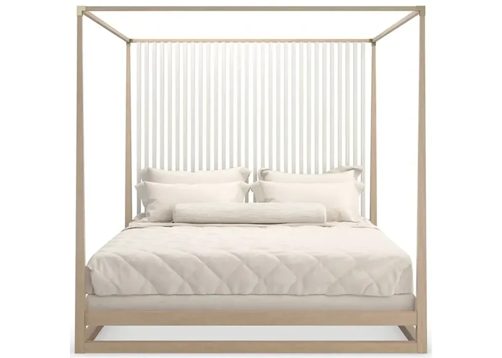 Pinstripe Light Bed-Queen