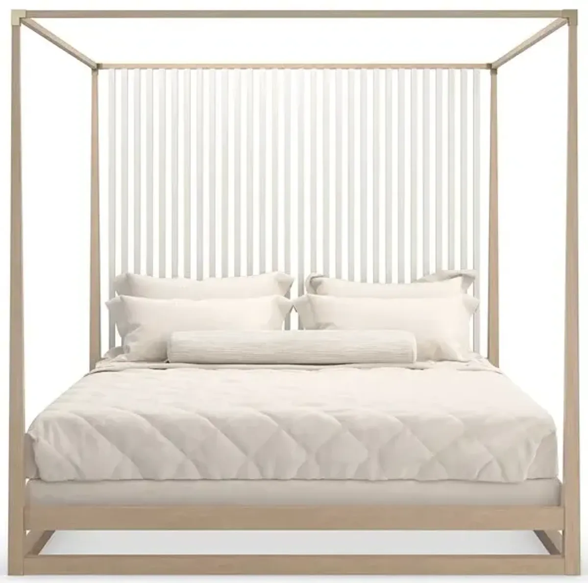 Pinstripe Light Bed-Queen