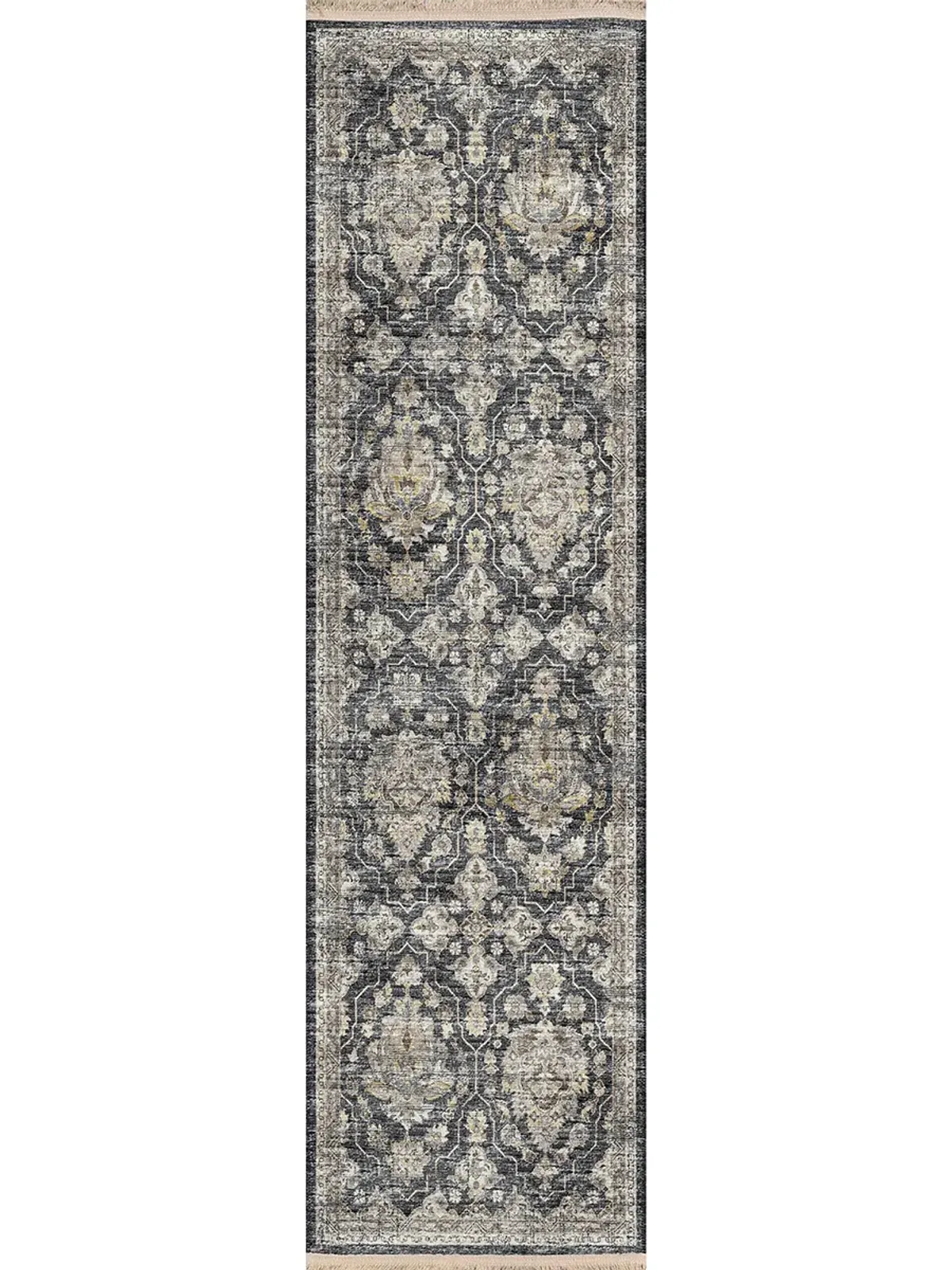 Marbella MB4 Charcoal 2'3" x 7'6" Rug