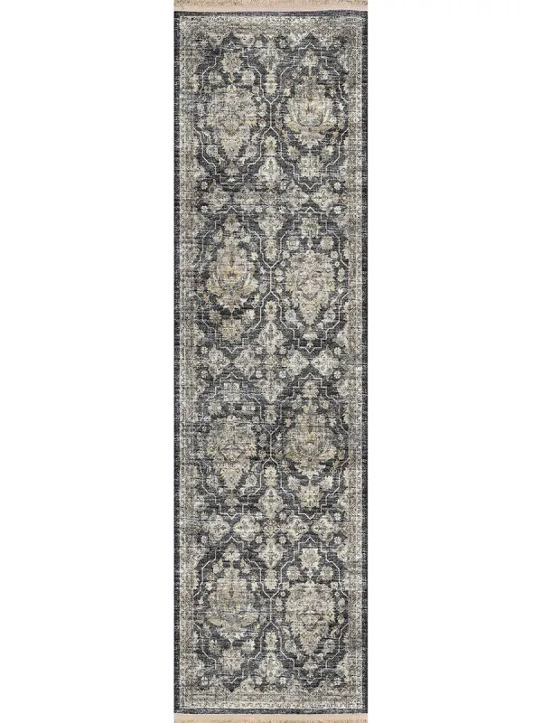 Marbella MB4 Charcoal 2'3" x 7'6" Rug