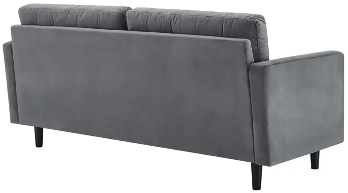 Exalt Tufted Performance Velvet Sofa