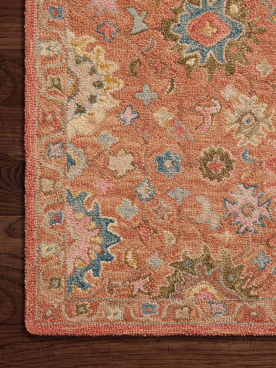 Padma PMA-05 Terracotta / Multi 2''6" x 7''6" Rug by