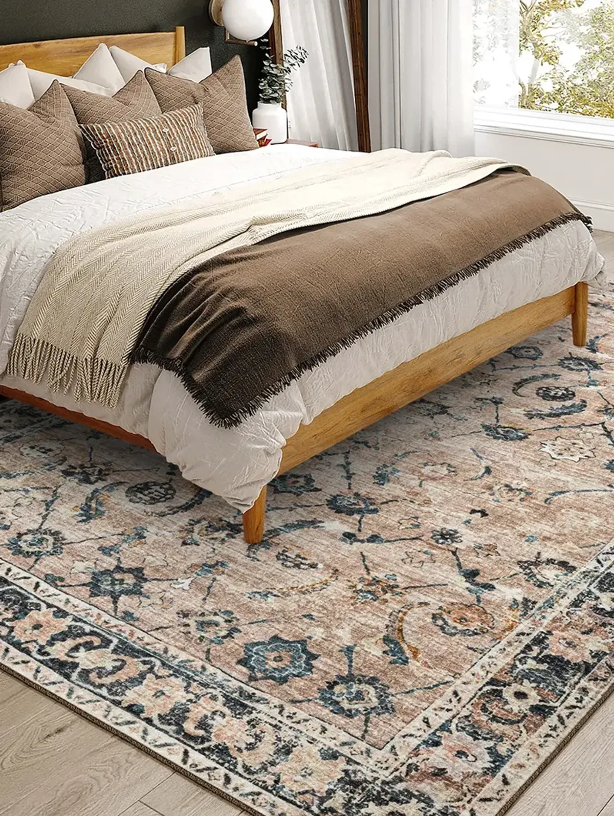 Jericho JC4 Taupe 10' x 14' Rug