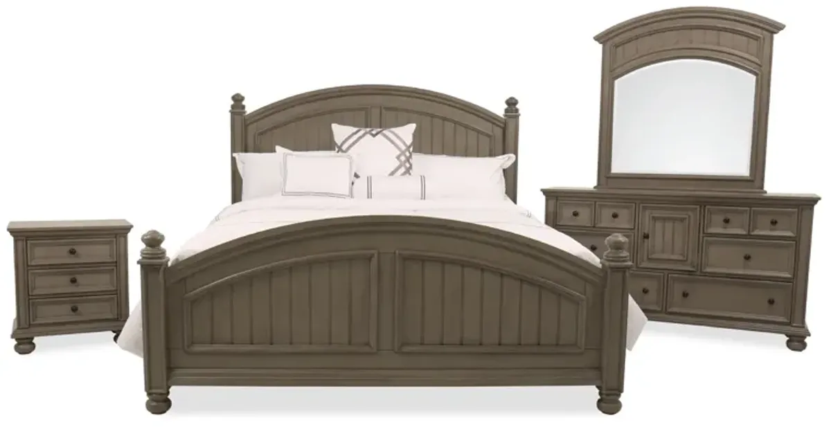 4-Piece King Bed Set