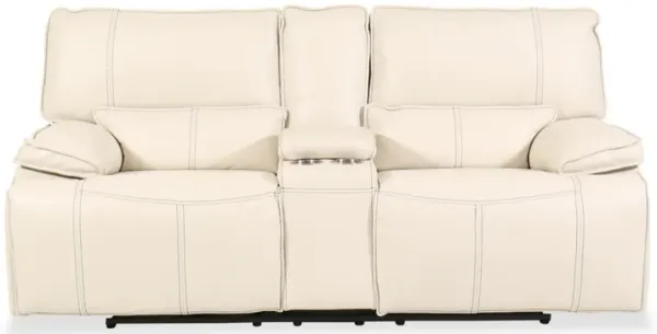 Coconut Loveseat with Console