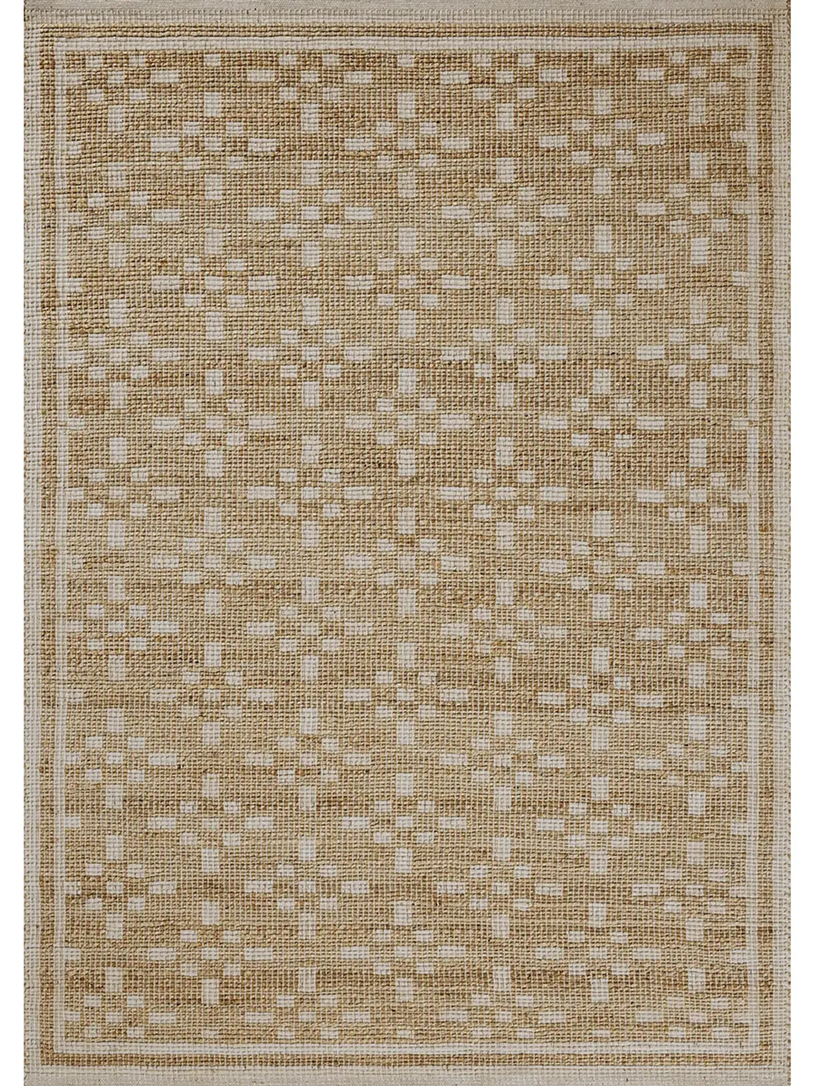 Judy JUD-07 Natural / Ivory 9''3" x 13' Rug by Chris Loves Julia