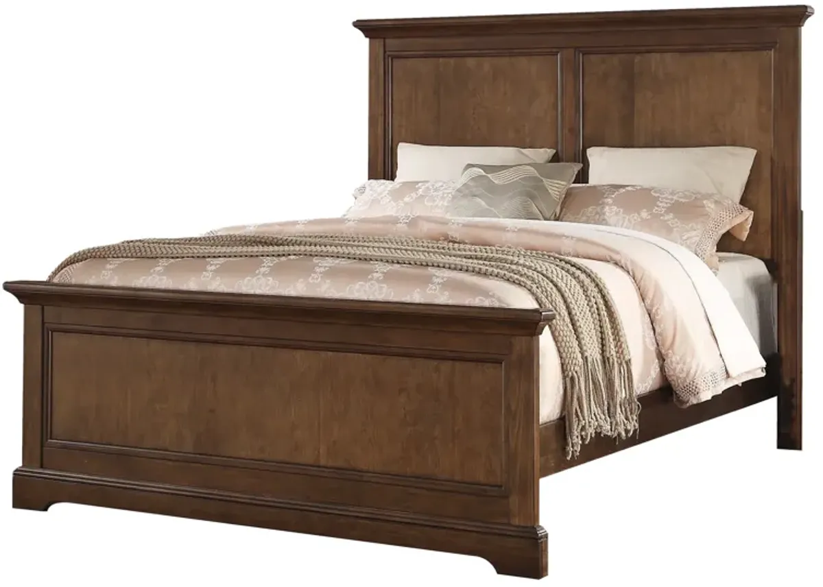 Tamarack Panel Twin Bed in Hazelnut