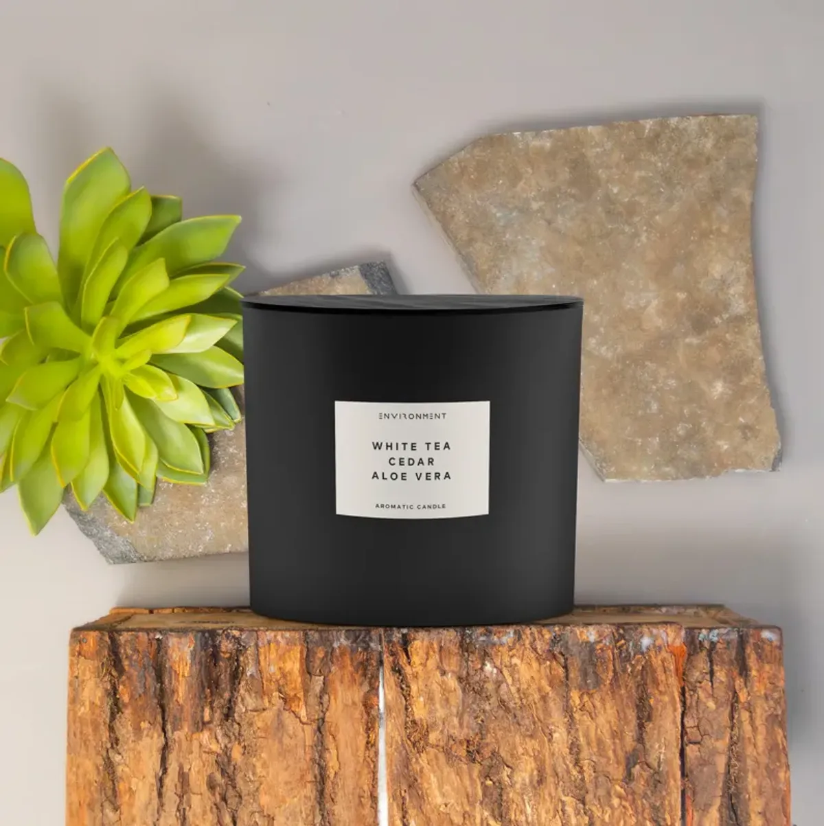 ENVIRONMENT 55oz Candle Inspired by Westin Hotel® - White Tea | Cedar | Aloe Vera