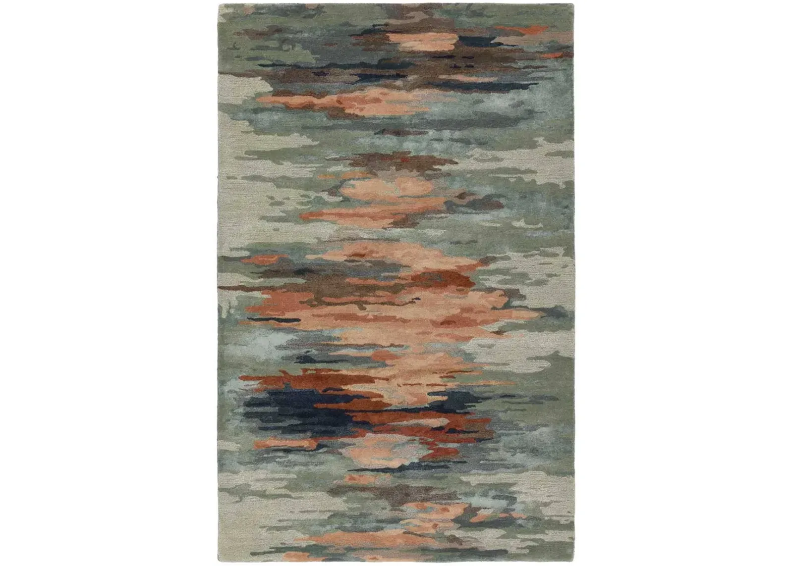 Genesis Ryenn Green 10' x 14' Rug