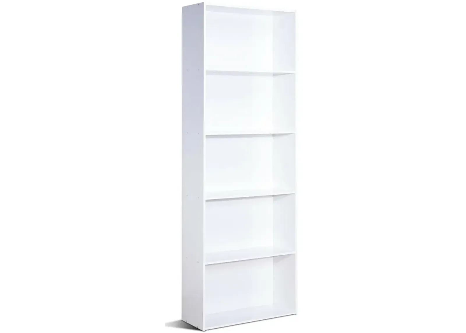 Hivvago Modern 5-Tier Bookcase Storage Shelf