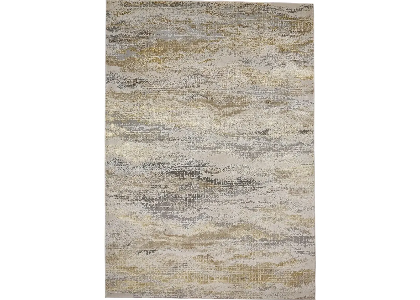 Aura 3735F Gold/Gray/Ivory 6'7" x 9'6" Rug