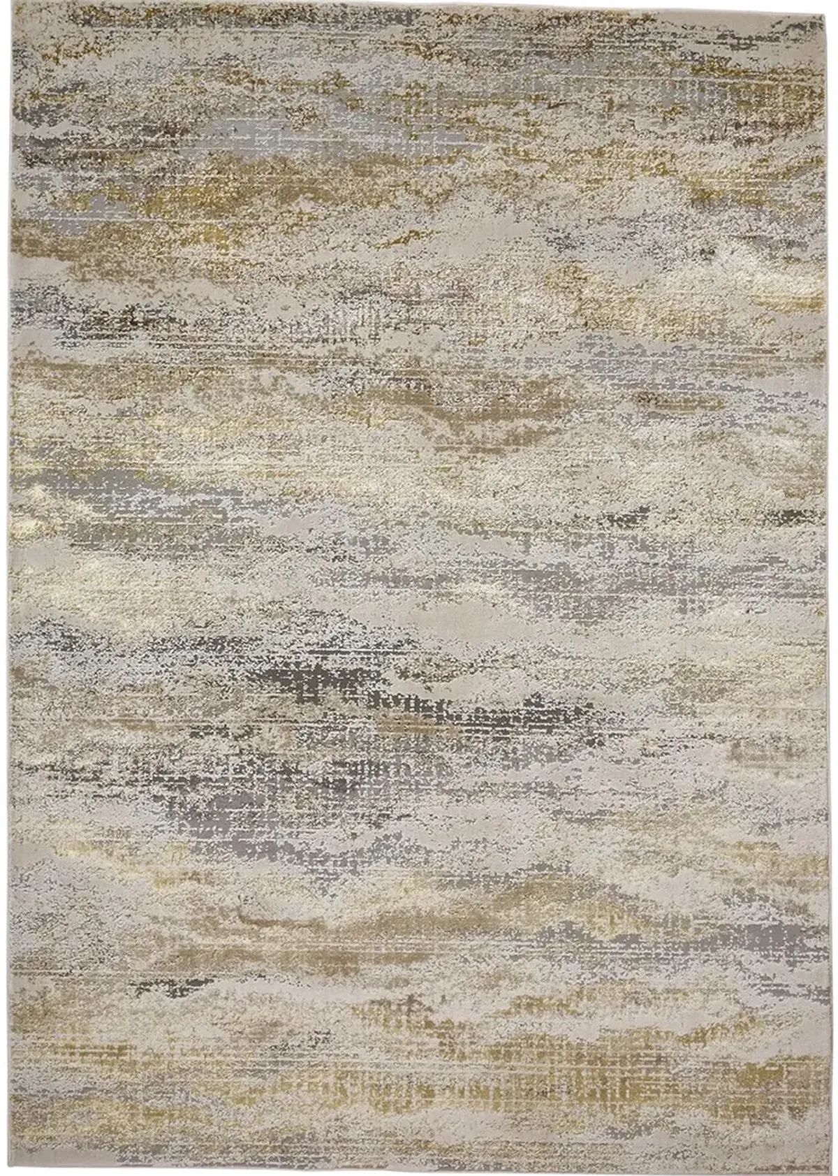 Aura 3735F Gold/Gray/Ivory 6'7" x 9'6" Rug