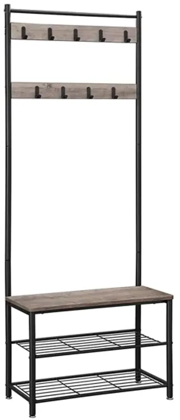 Hivvago Entryway Coat Rack