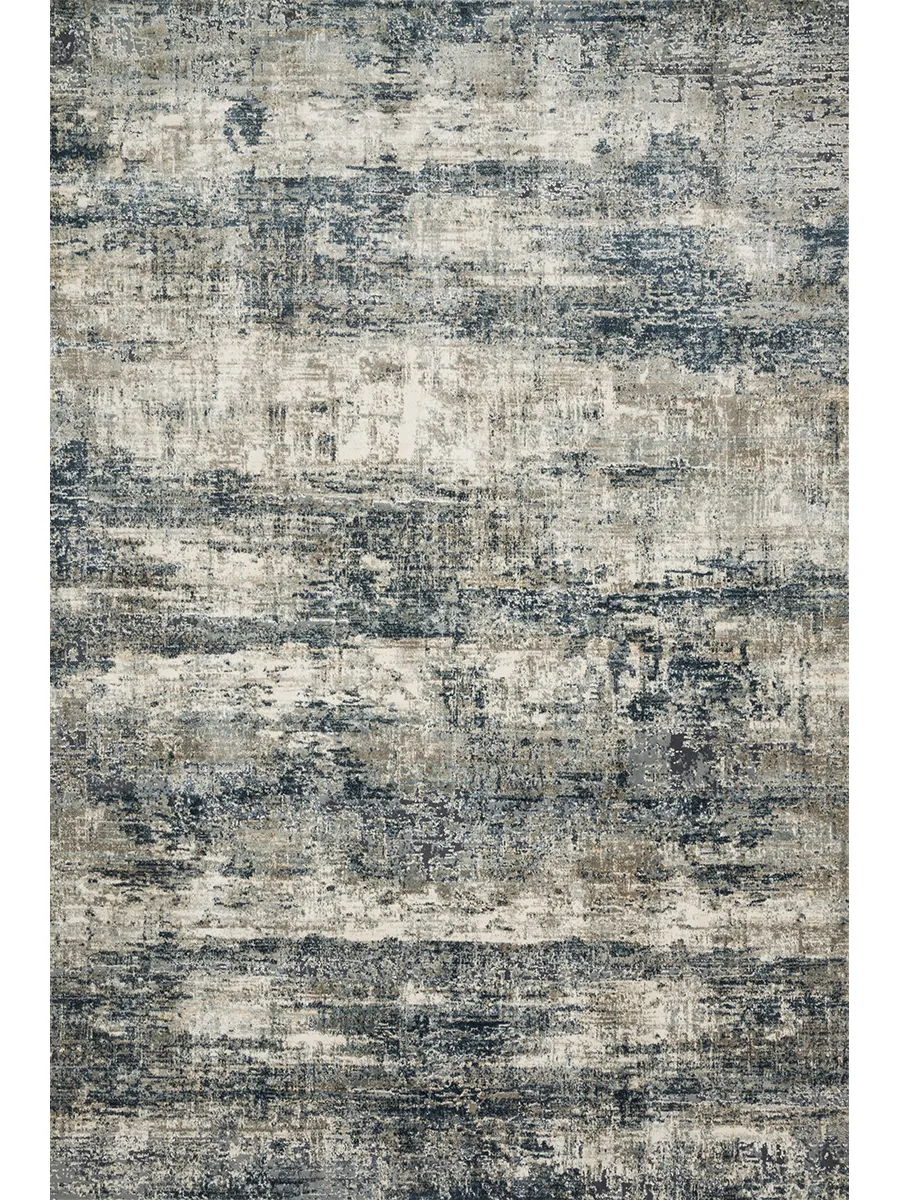 Cascade CAS05 Ocean/Grey 3'7" x 5'7" Rug