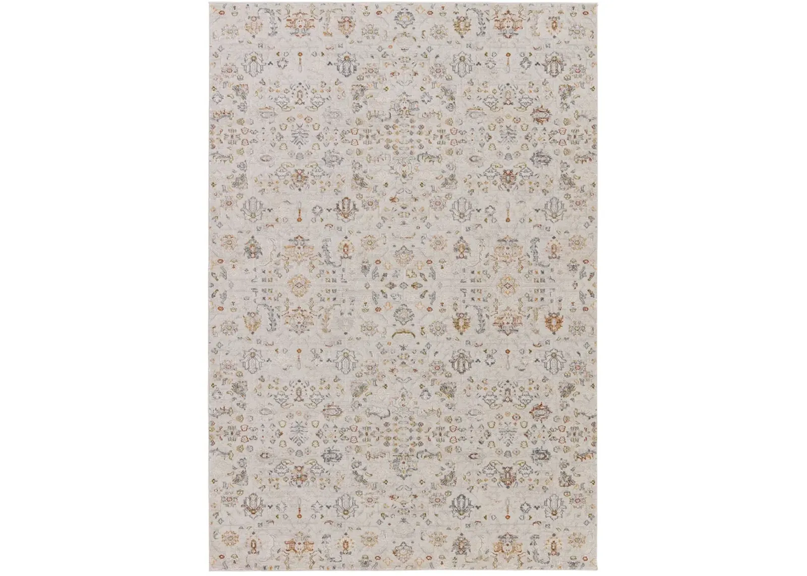 Cirque Waverly White 6'7" x 9'6" Rug