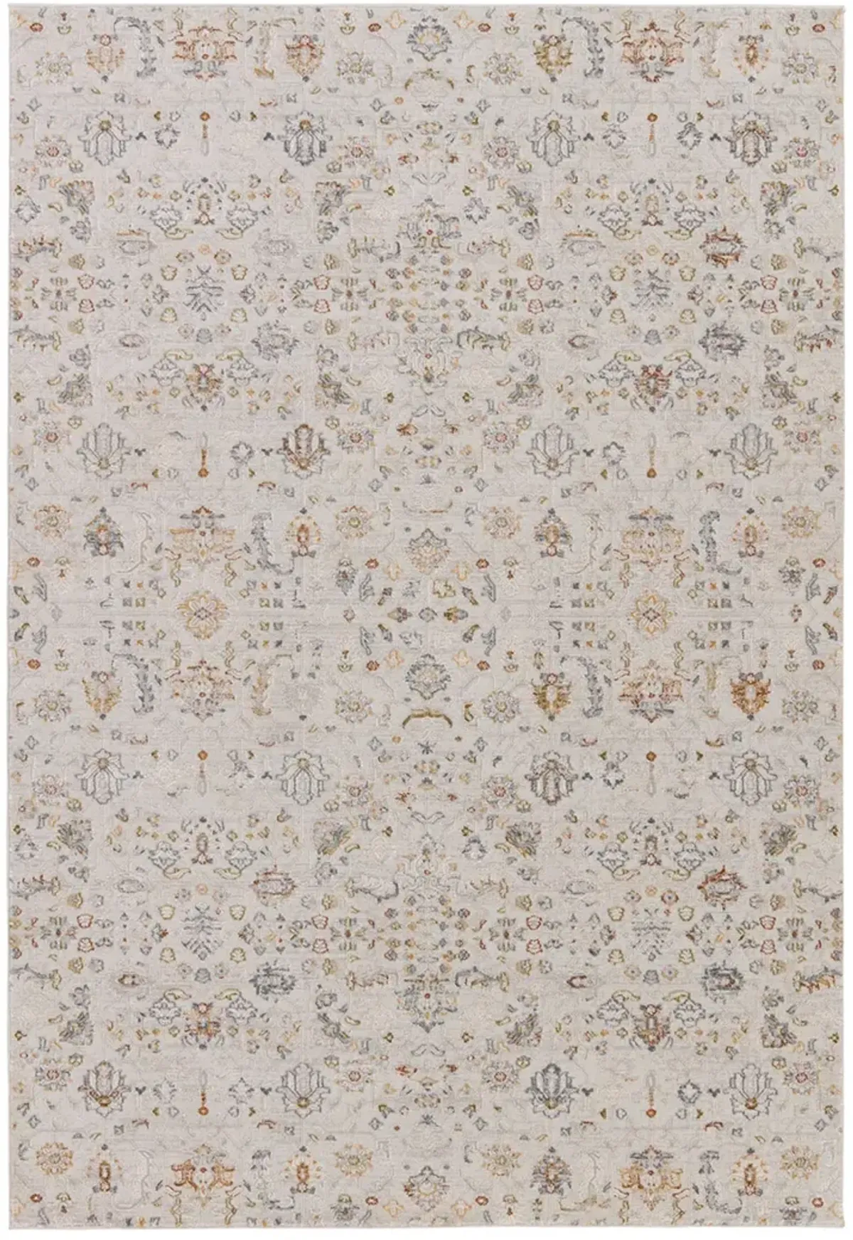 Cirque Waverly White 6'7" x 9'6" Rug