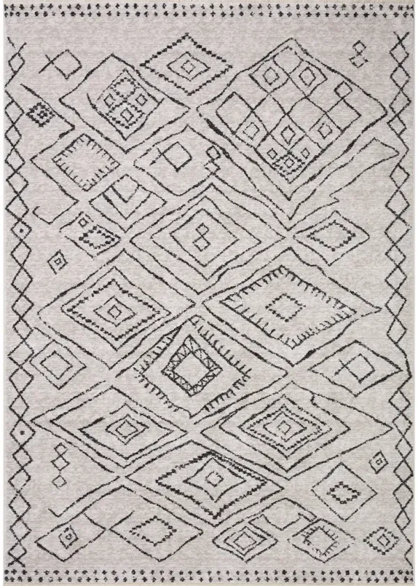 Vance VAN06 Dove/Charcoal 5'3" x 7'9" Rug
