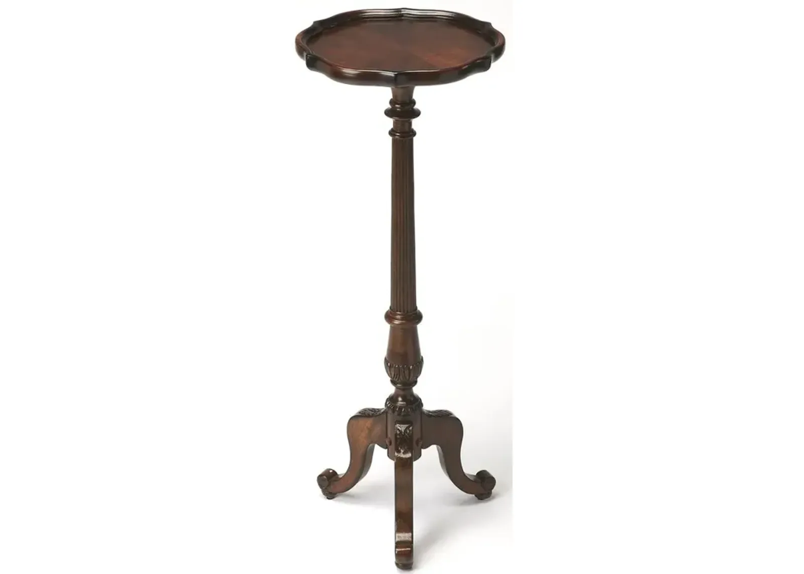 Butler Specialty Company Chatsworth Pedestal Plant Stand, Dark Brown