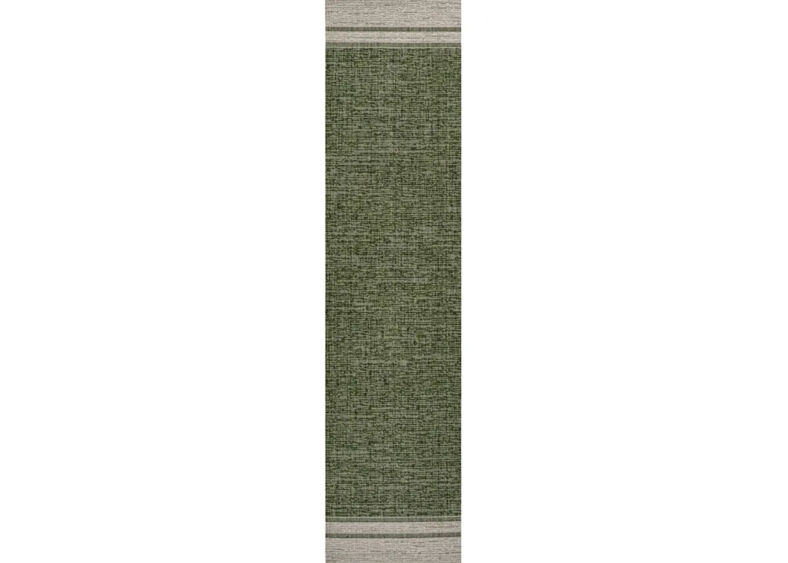 Alda Modern Minimalist Mingled Solid Indoor/Outdoor Area Rug