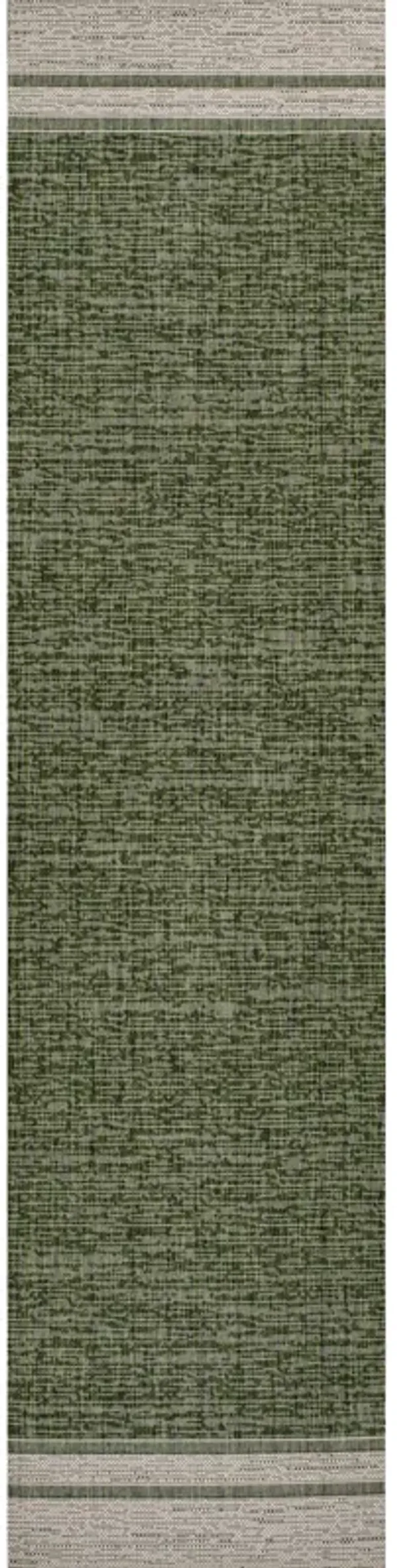 Alda Modern Minimalist Mingled Solid Indoor/Outdoor Area Rug