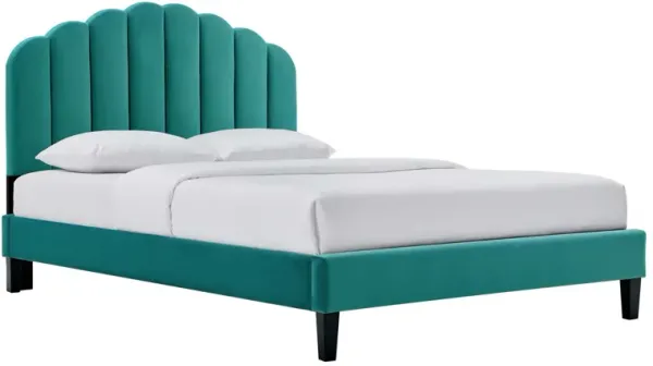 Modway - Daisy Performance Velvet Twin Platform Bed