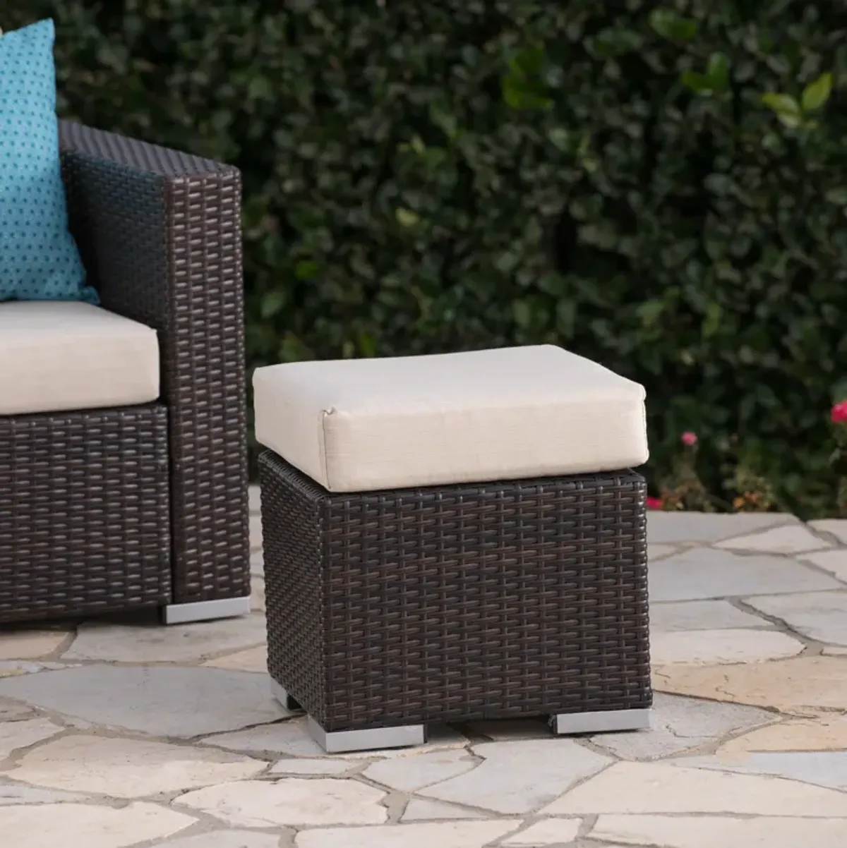 Outdoor Ottoman for Ultimate Lounge Relaxation